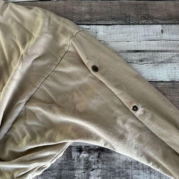 Young Fabulous & Broke Raissa Hoodie Sweatshirt Khaki Tan | M/L - Picture 6 of 6